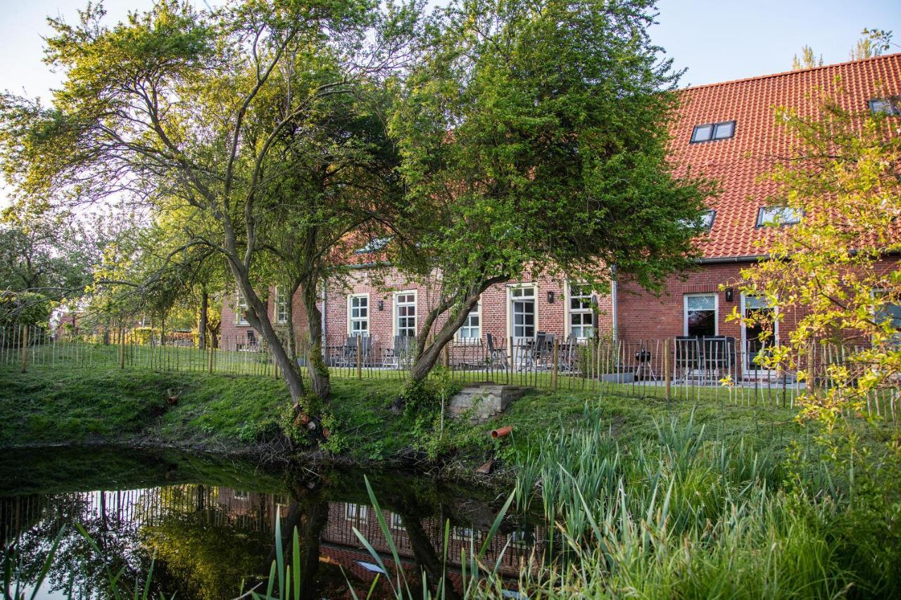 Gulfhof Boomgaarden Boomgaarden 16 Albert Krummhörn Exterior foto